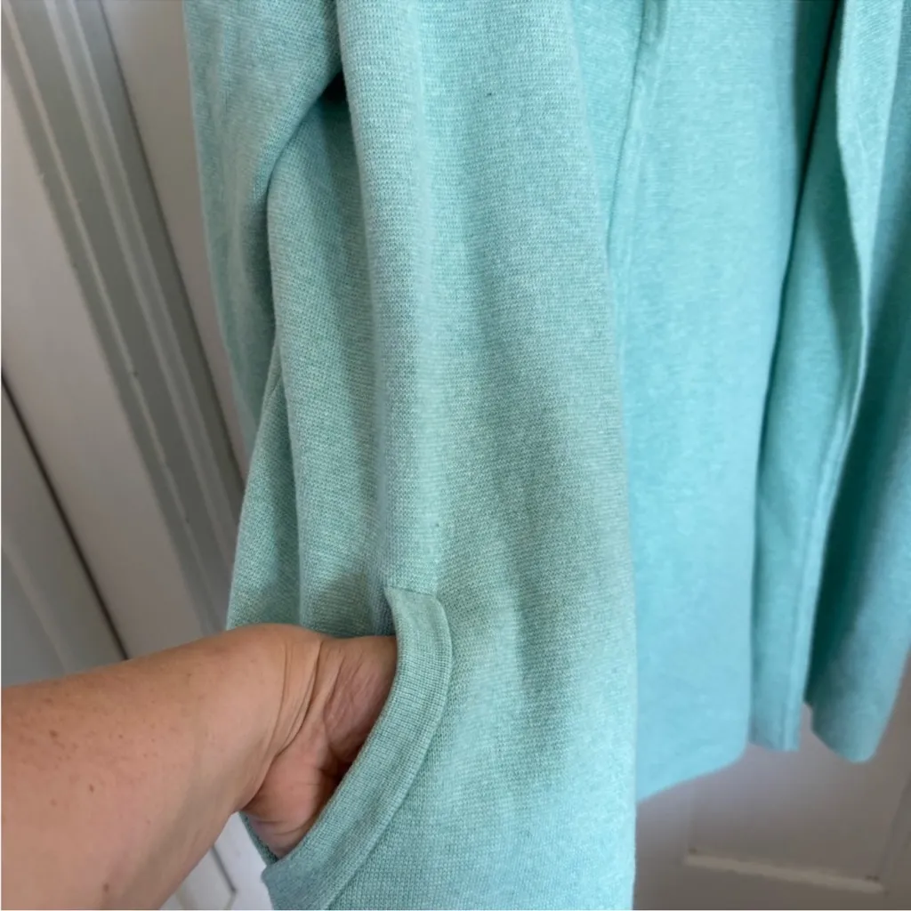 J.Crew Vanessa Sweater Jacket in mint size medium - Image 4