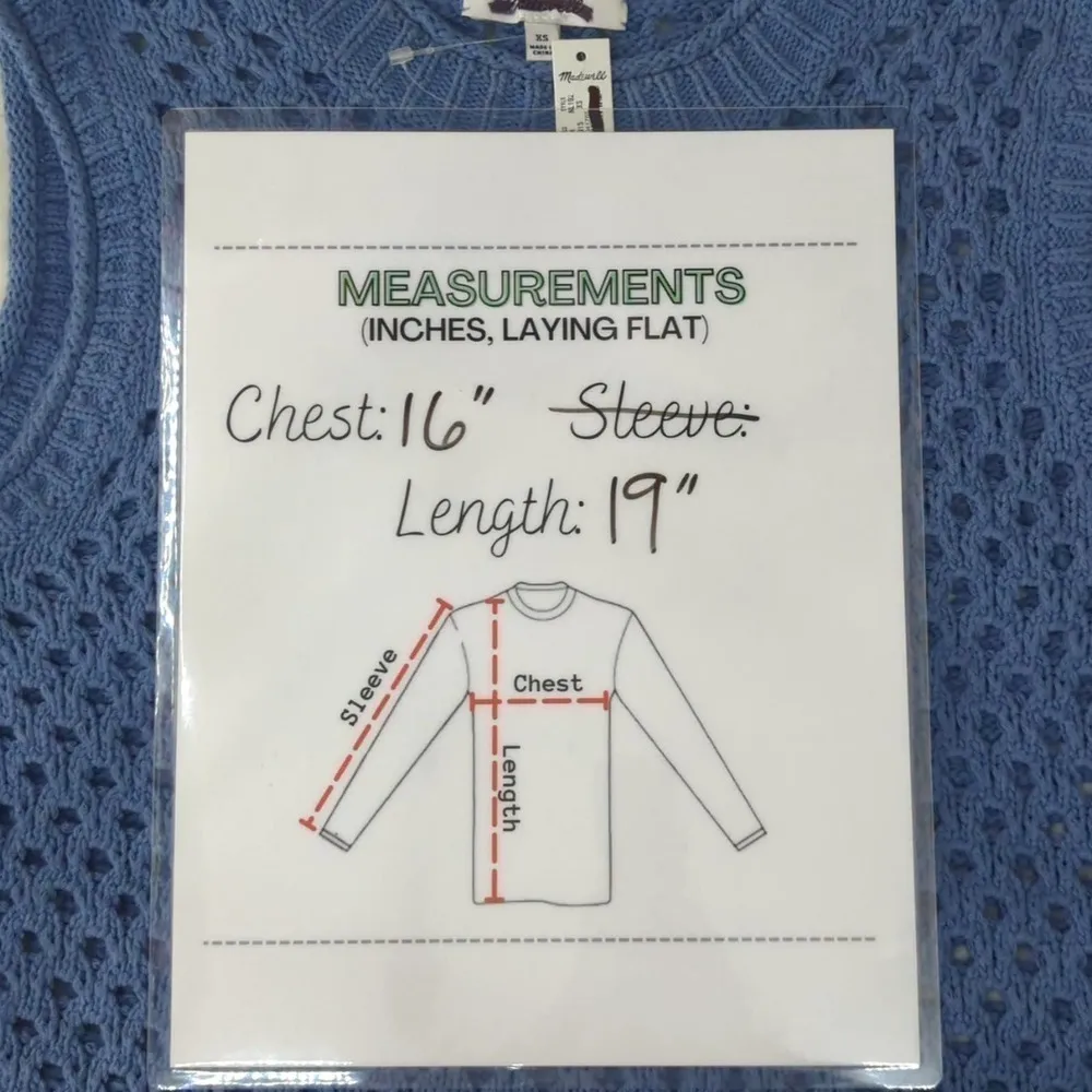 Madewell Open-Stitch Crop Sweater‎ Vest - Image 5