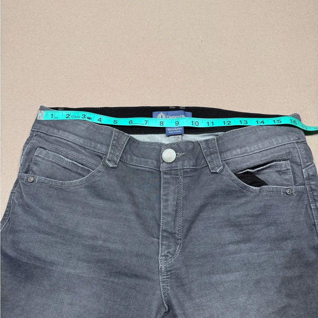 Democracy “Ab” Solution Charcoal Skinny Jeans - Image 5