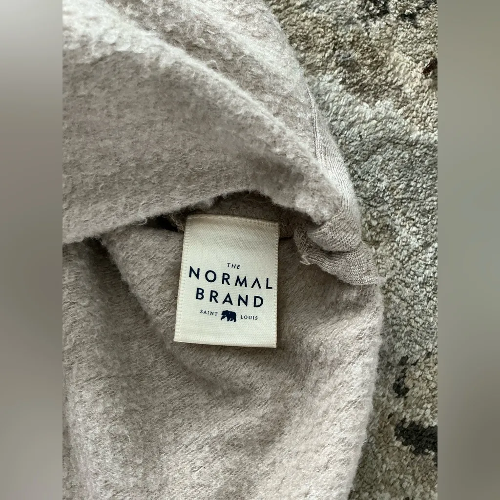 NORMAL BRAND MALAKOS KNIT LOUNGE TOP+ bonus tank💛💛 Tan Size undefined - Image 5