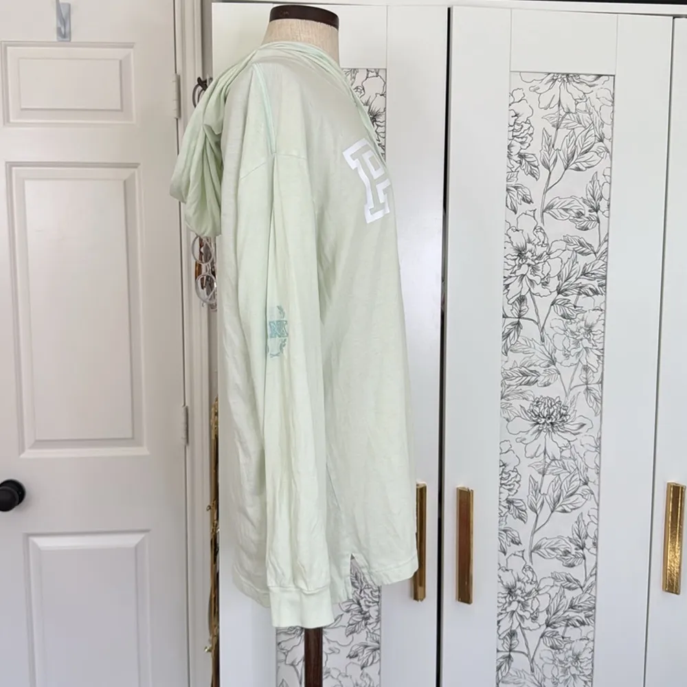 VS pink seafoam green cotton hoodie - Image 11