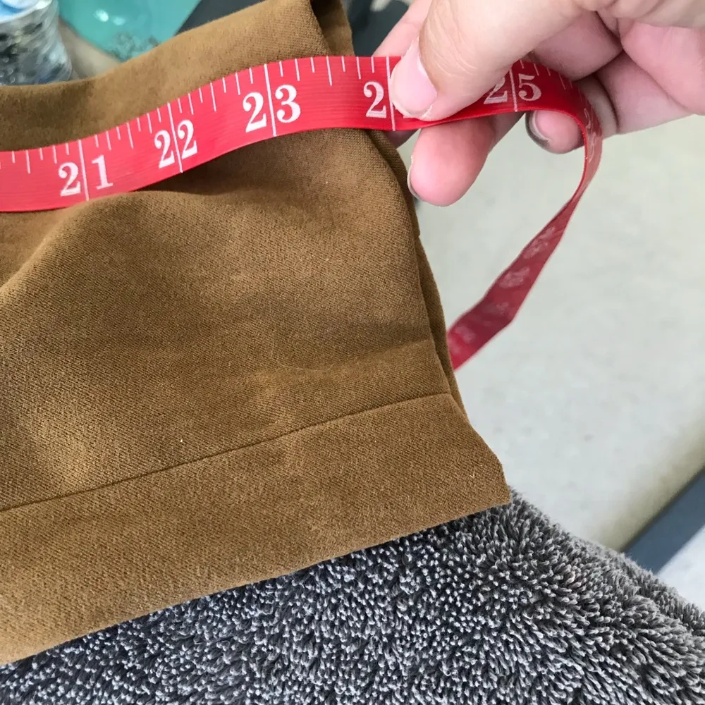 Bob Mackie Wearable Art Brown Faux Suede Zip Jacket Black Zebra Sequins Size L - Image 12