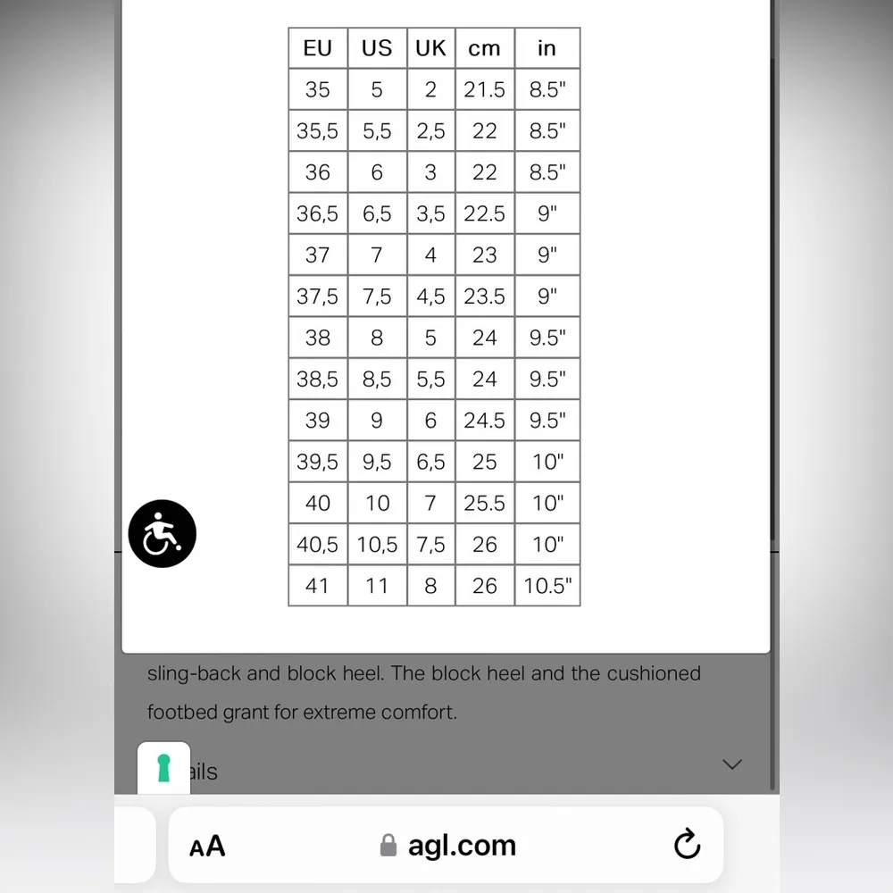 AGL Patent CapToe Ballet Flats Black Size 9 - Image 8