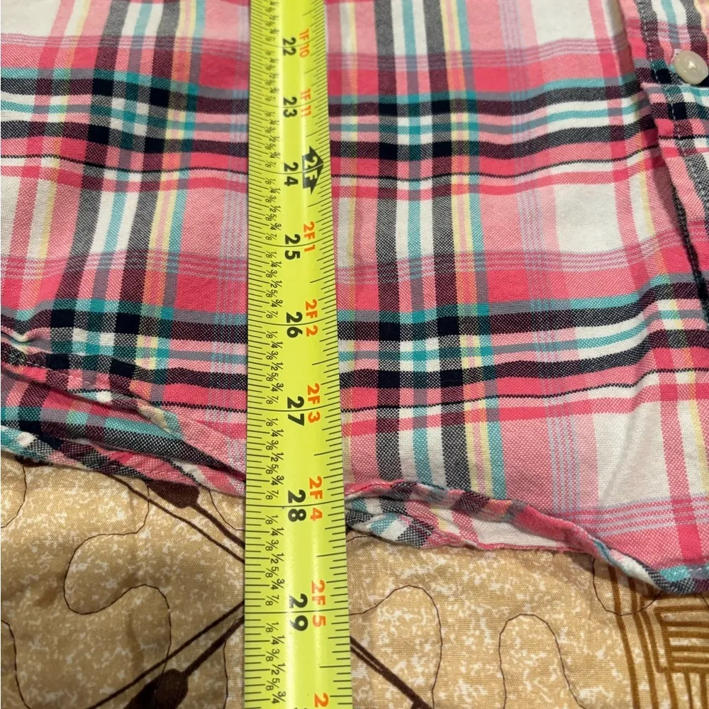 Saddlebred Women’s button up Plaid Shirt  size S - Image 5