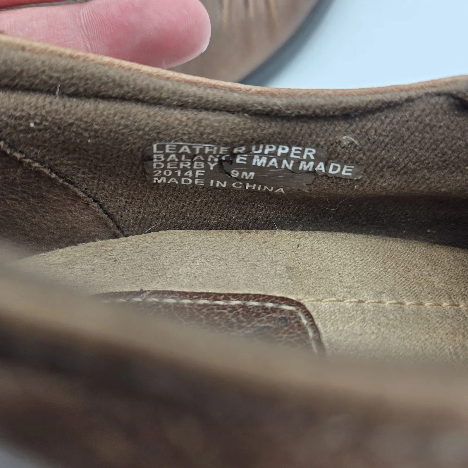 Earth Origins Women Loafers Leather Brown SlipOn Size 9 M Derby Shoes Block Heel - Image 6