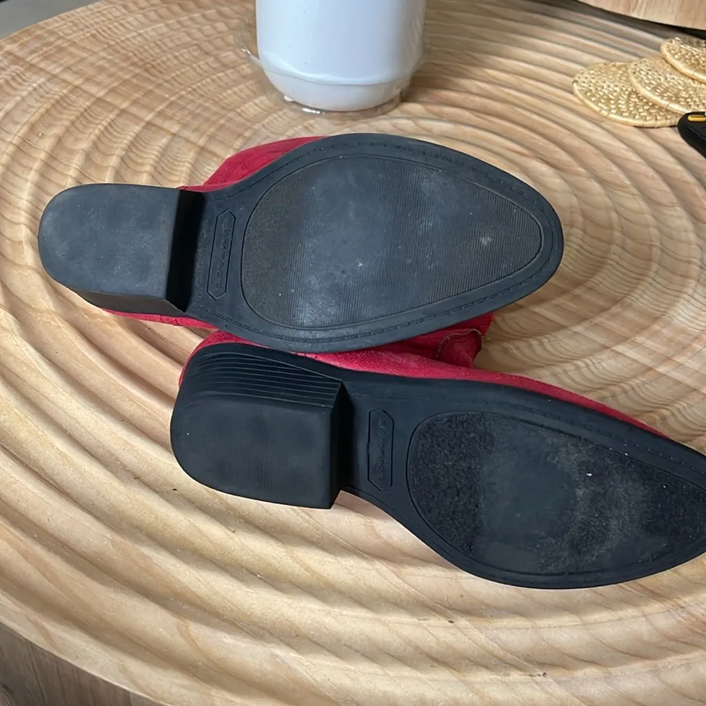 Red Rampage Walden Boots Womens Faux Leather Western Cowgirl‎ Size 7 - Image 2