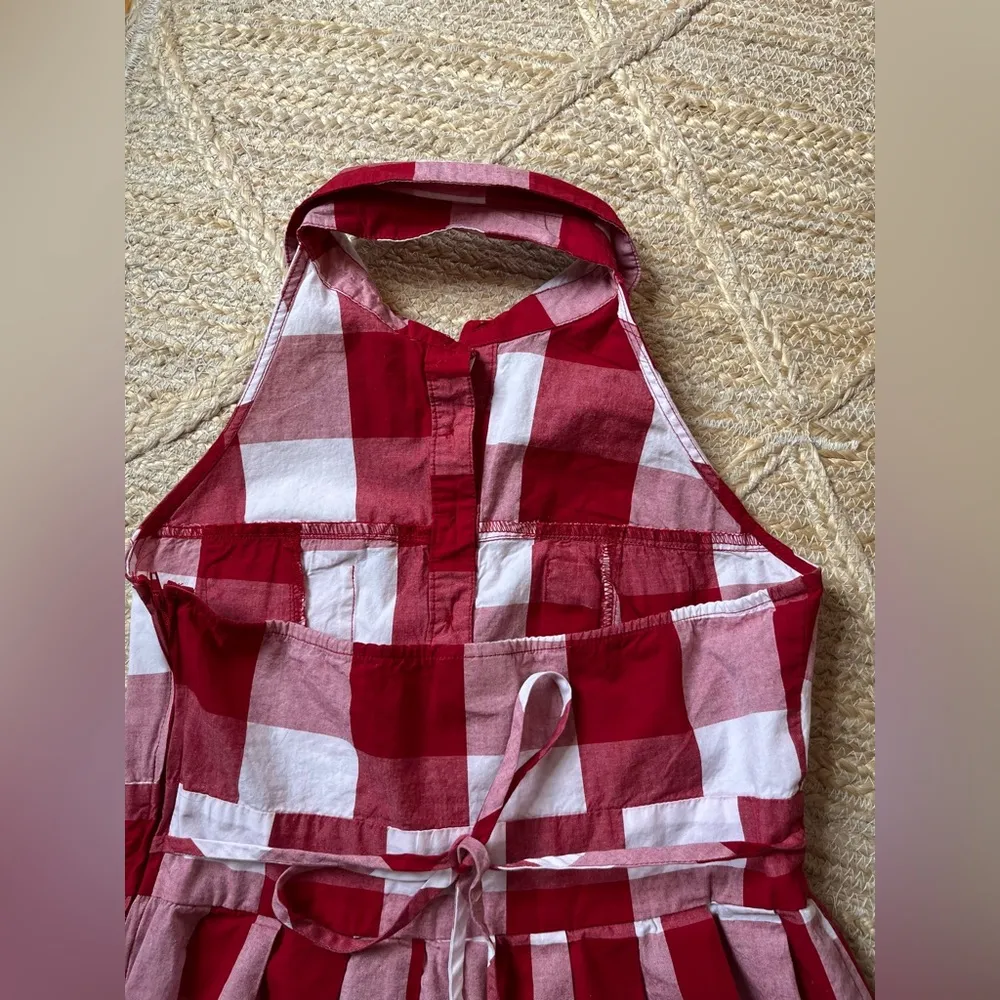 Red and White Checked Dress by Pretty Good - Image 4