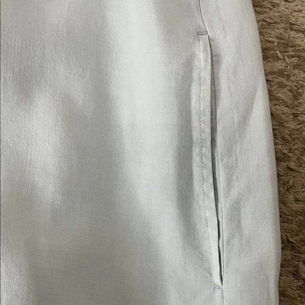 Cloth & Stone Lace-Up 100% Tencel Chambray Shirt & Dress Bundle Set - Size XS - Image 10