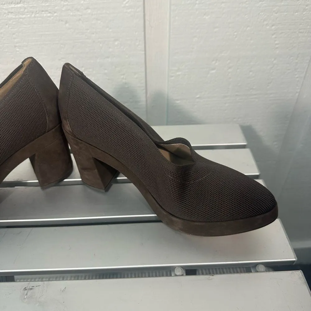 Eileen Fisher Signy Brown Heels Size 9.5 NWOT - Image 9
