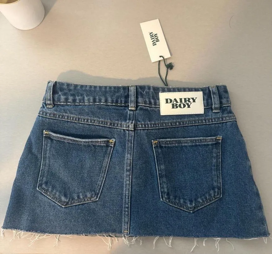 Dairy Boy Jean Skirt  - Image 4