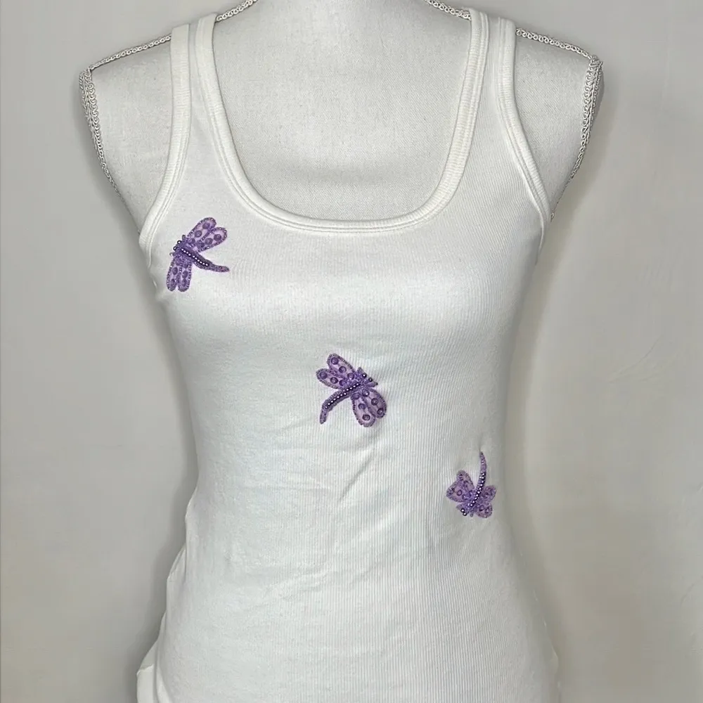 Y2K Victoria’s Secret Dragonfly Tank Top - Image 4