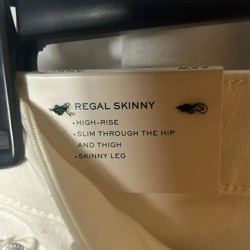 Lauren Ralph Lauren White Ankle Regal Skinny Ultimate Stretch Jeans Plus Size22W Size 22W - Image 7