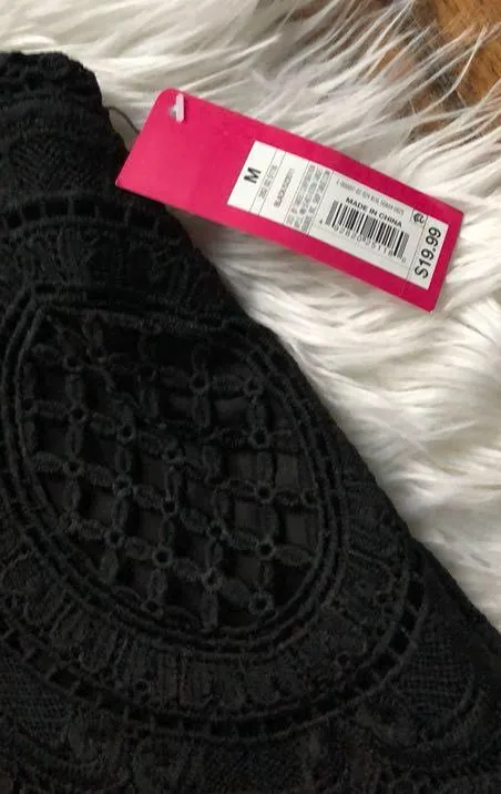 Xhilaration Floral Lace Tank - Image 3