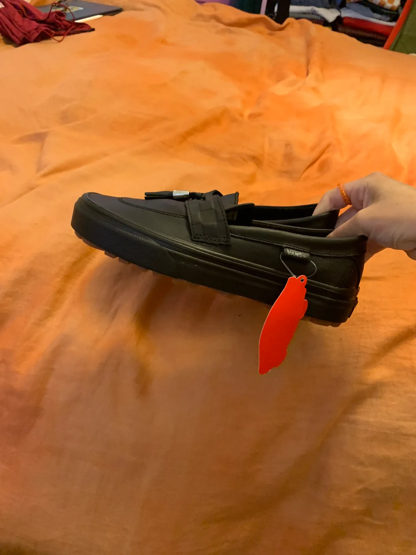 Vans NWT Leather Loafers - Image 3