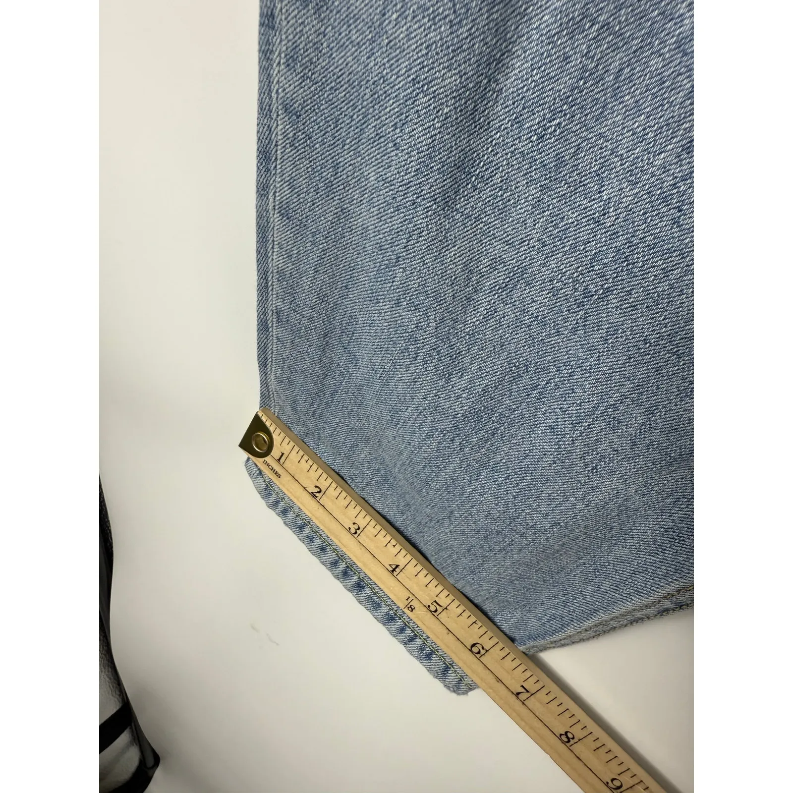 GRLFRND Veronique Tempo 90s Tapered High Rise Jeans Women’s Size 29 Vintage Blue - Image 10