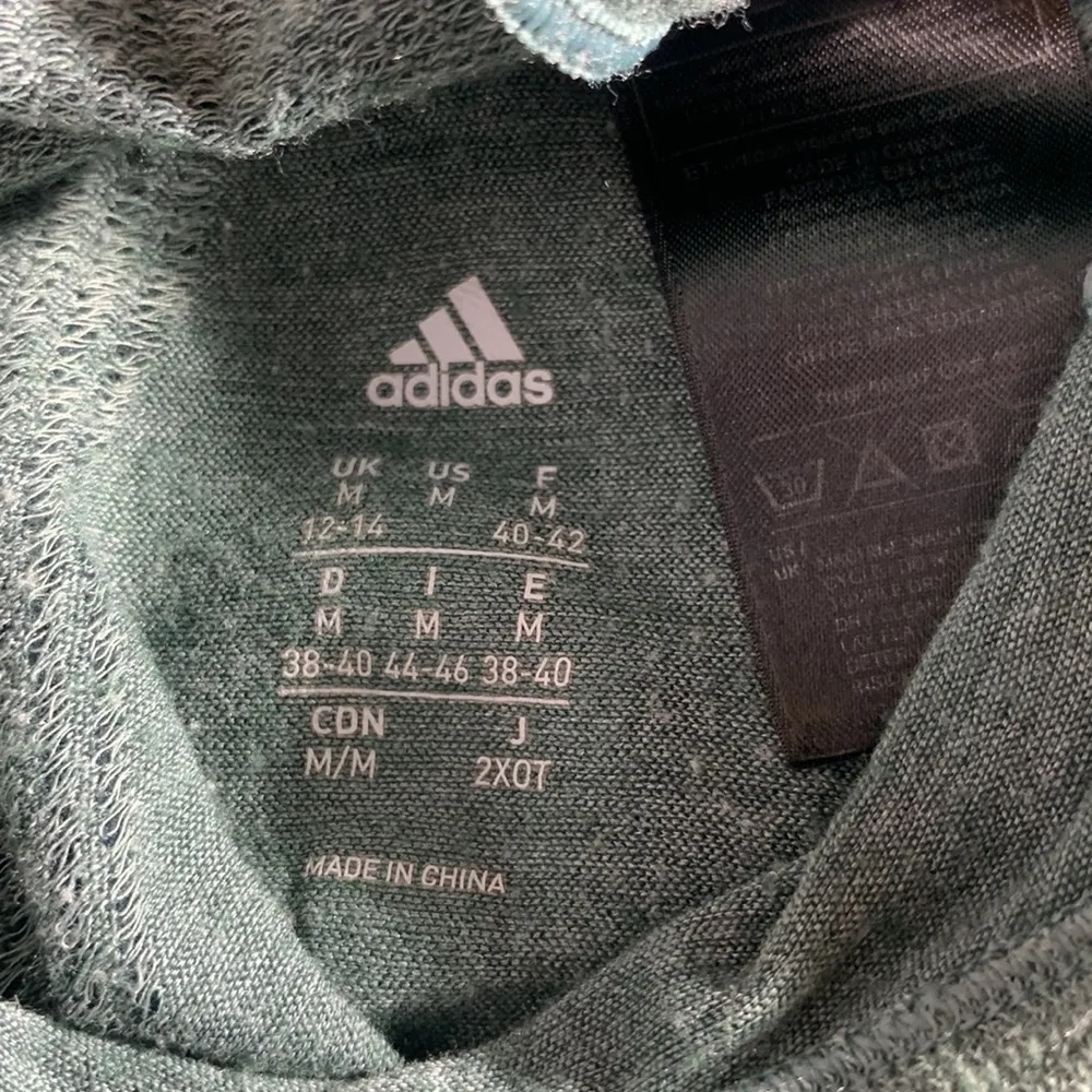 Adidas Running PrimeKnit Ivy Green Wool Blend Hooded Long Sleeve Tee Siz… - Image 14