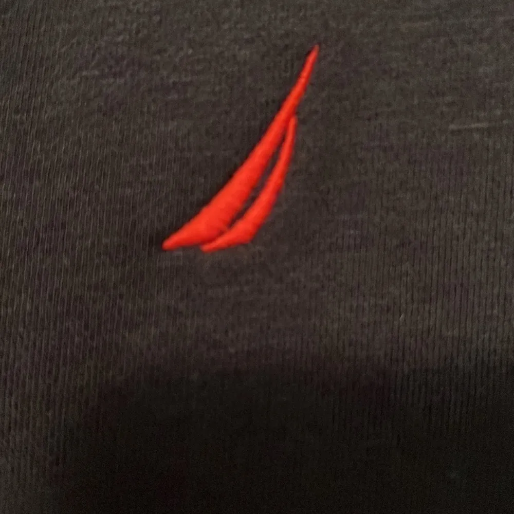 Nautica Blue Long Sleeve V Neck Shirt Women’s Size Large Top - Image 5