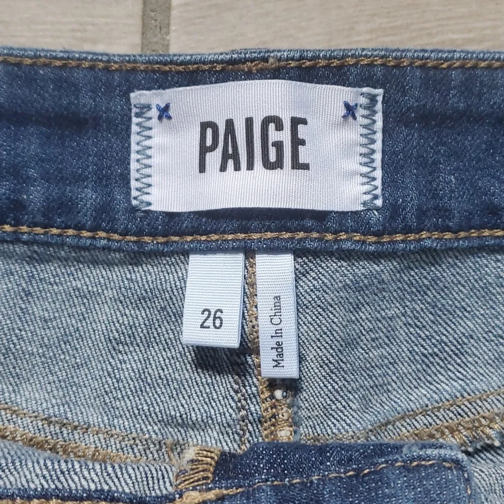 Paige Jimmy Jimmy Semi Distressed Cuffed Hem Shorts Paige Cuffed Hem Jea… - Image 4
