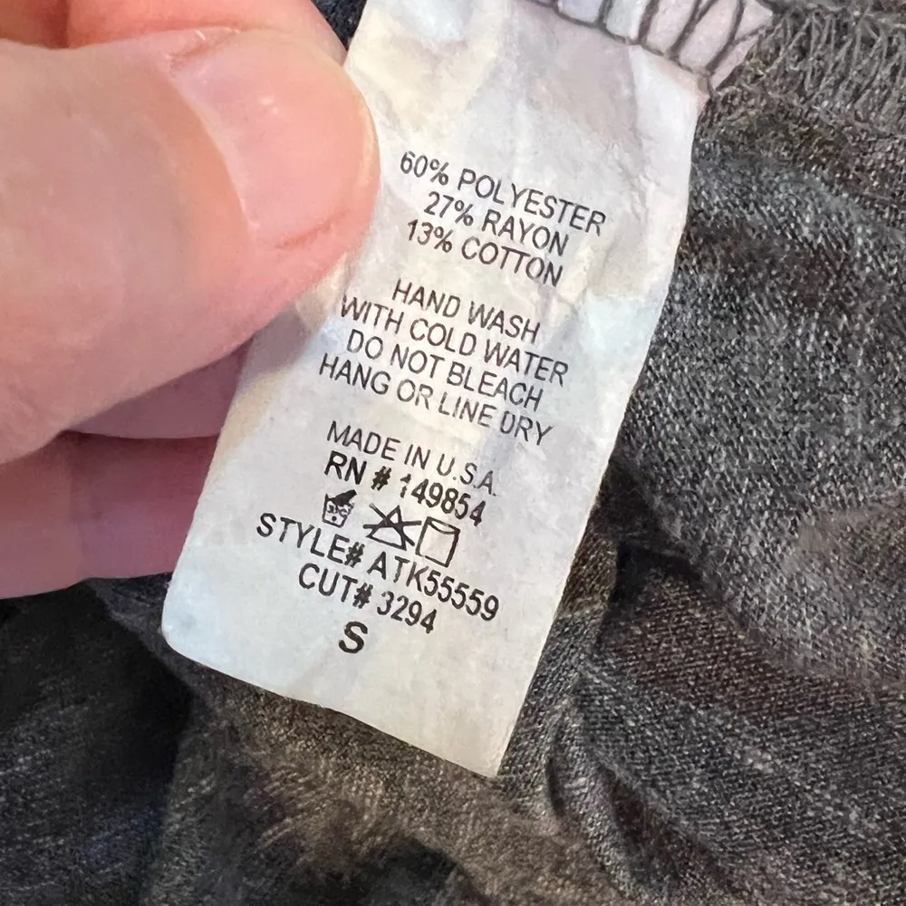 SADIE AND SAGE layered tank top gray size small - Image 6