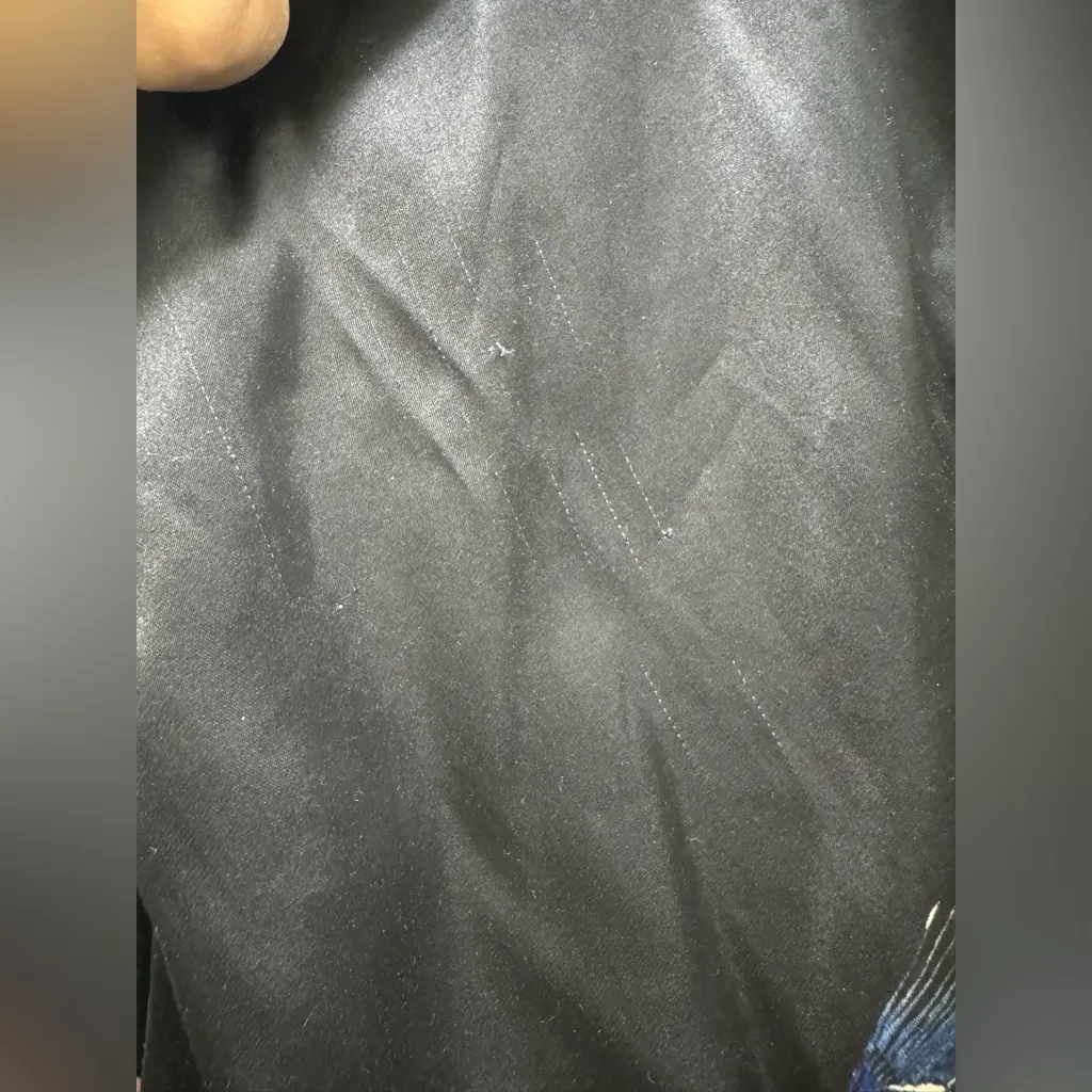 $395 ALICE + OLIVIA Harmony Mini Slip Dress - Black Size 6 flowers & butterflies - Image 11