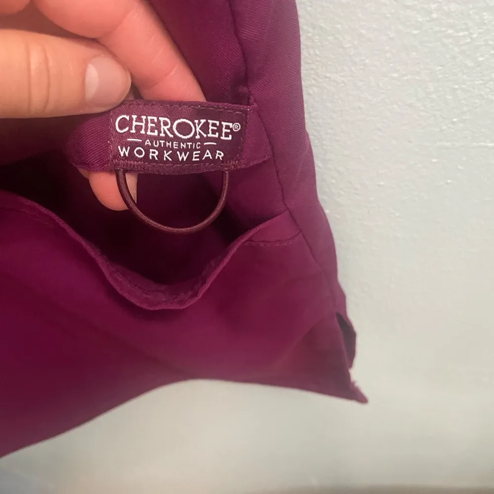 Maroon Cherokee Scrub top - Image 2