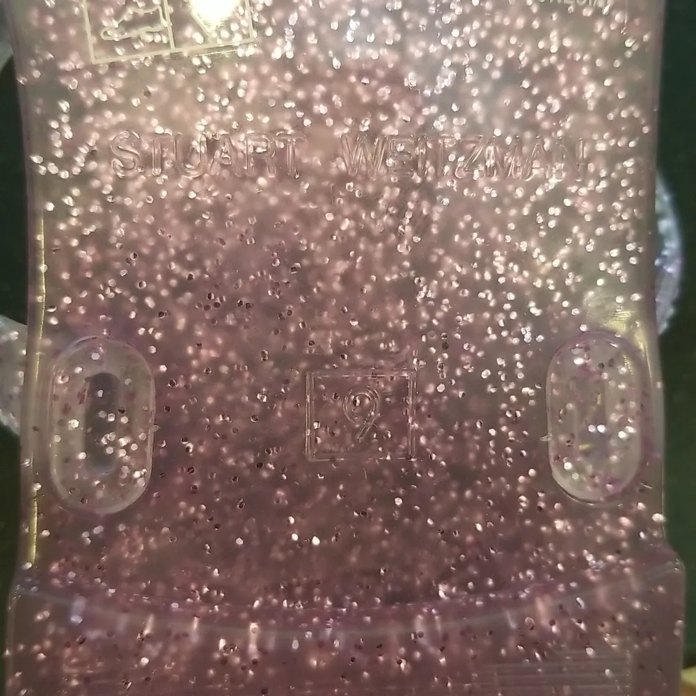 💕STUART WEITZMAN💕 Sawyer Slide Dual-Band Jelly Flat Sandals ~ India Pink 9 NWT - Image 13