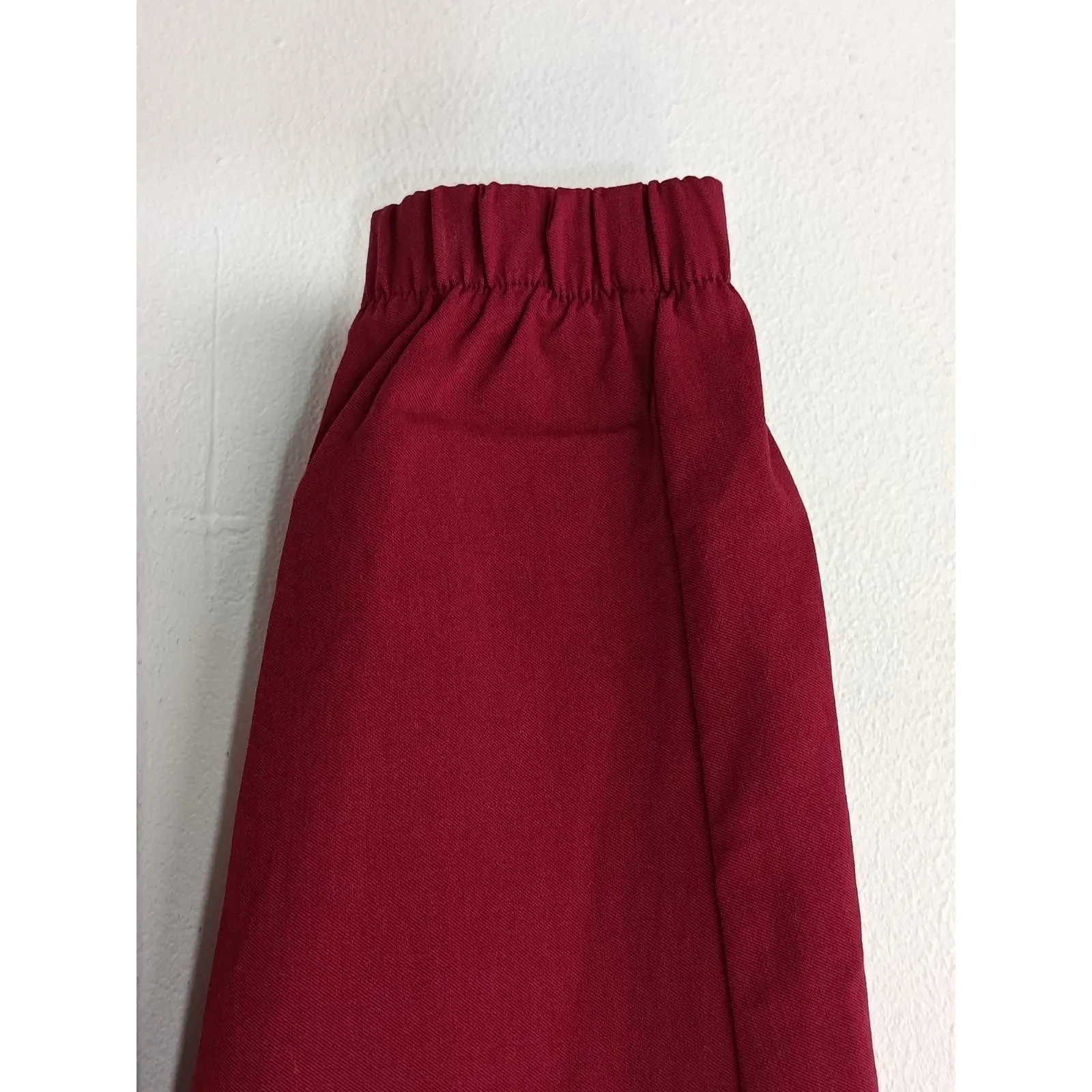 Faden Women’s Cargo Jogger Pants Burgundy Size Medium Red - Image 12