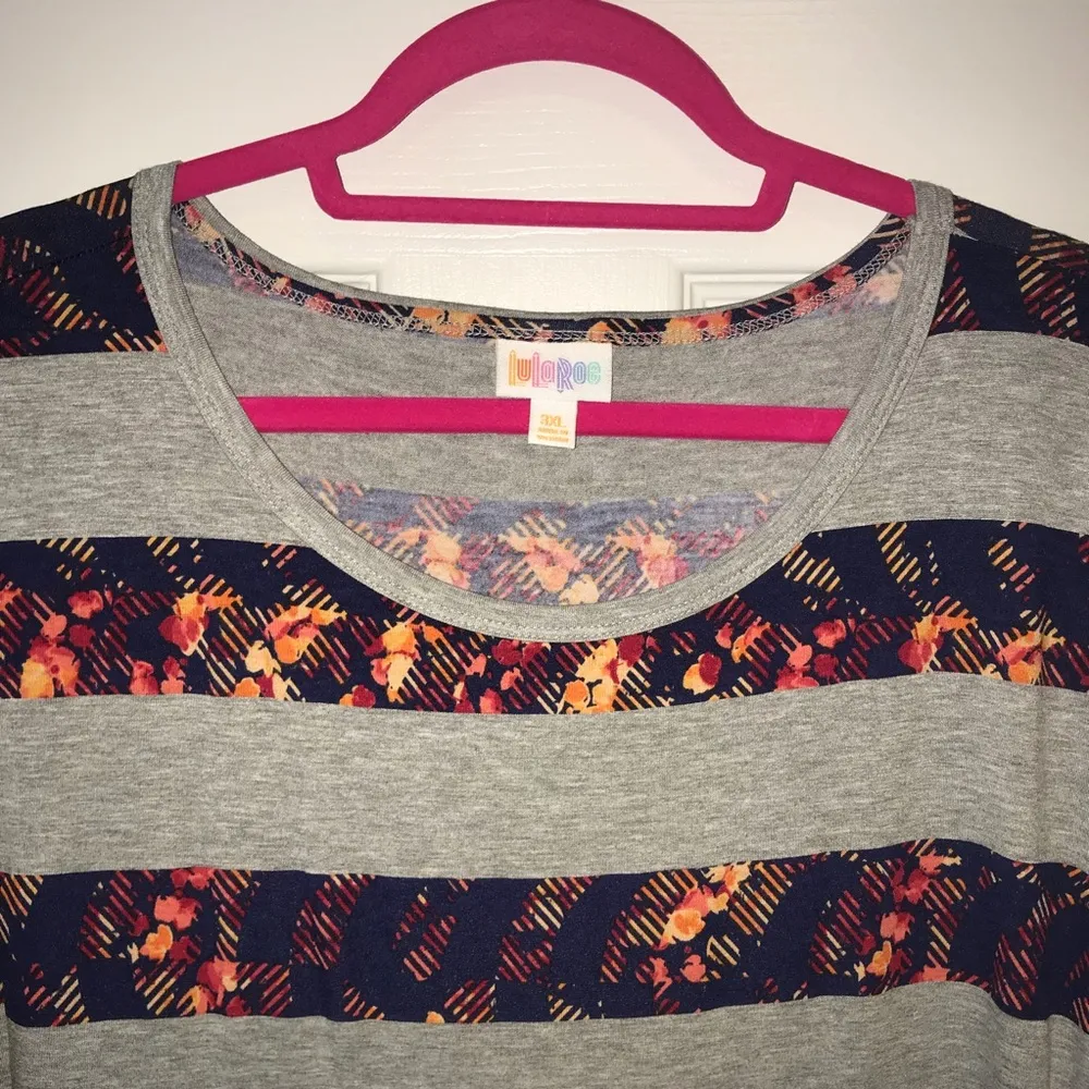 LuLaRoe Striped Julia Dress 3X, Coveted BNWT Style - Image 5