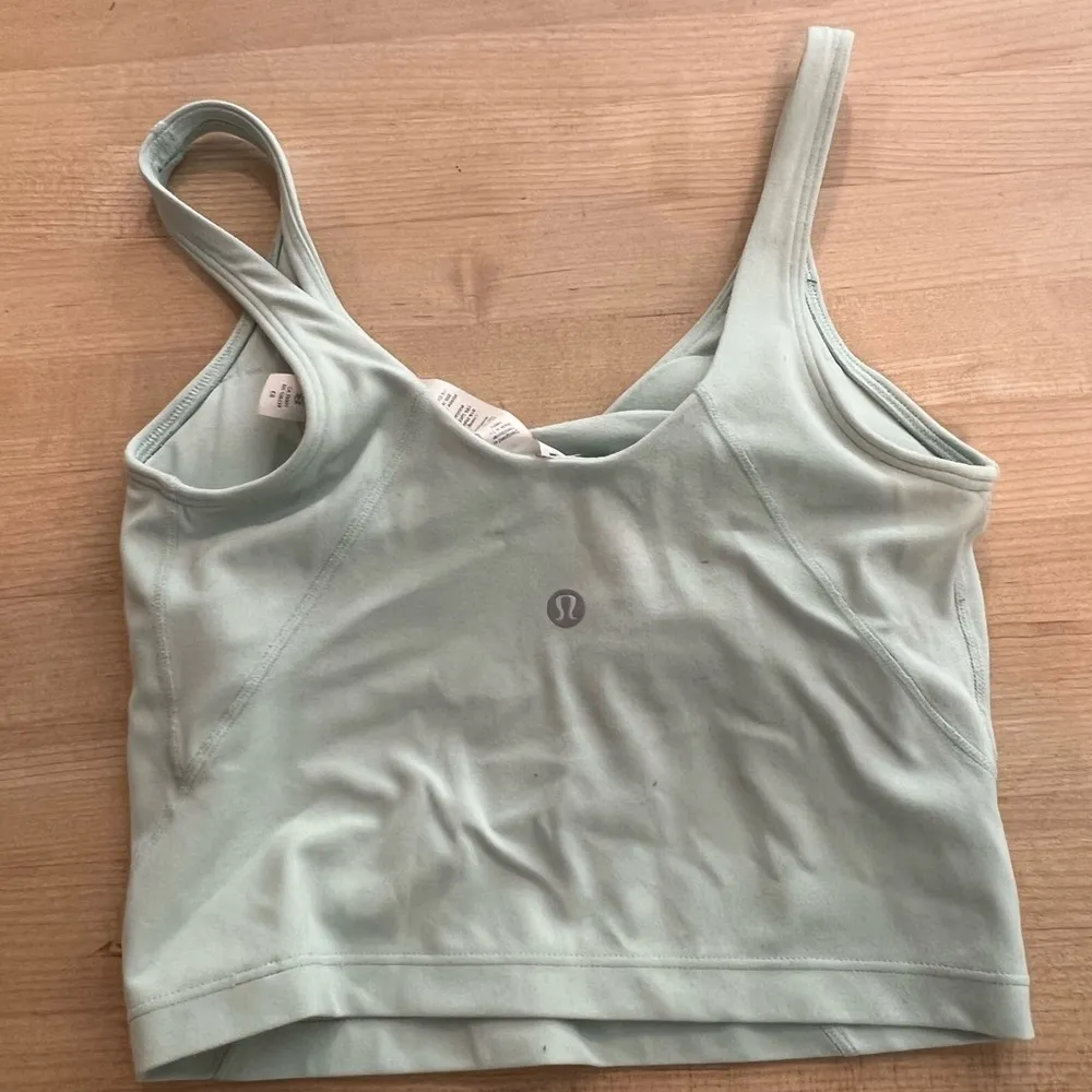 Lululemon Mint Align Tank Size 2 - Image 2