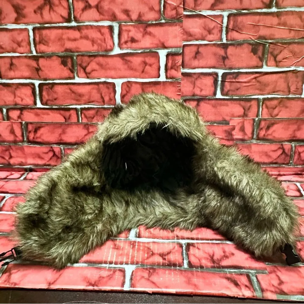 Trulfit faux fur Ear flap winter hat Red - Image 4