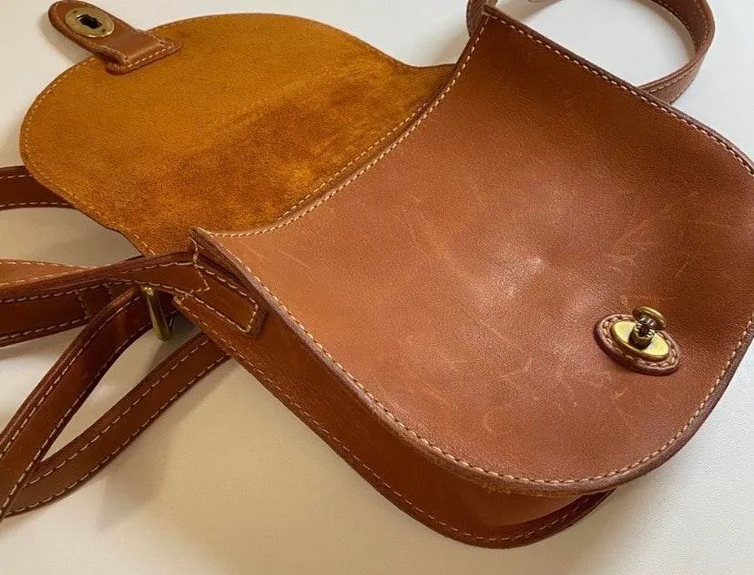 Fossil Austin Leather Saddle Small Crossbody Bag - Image 5