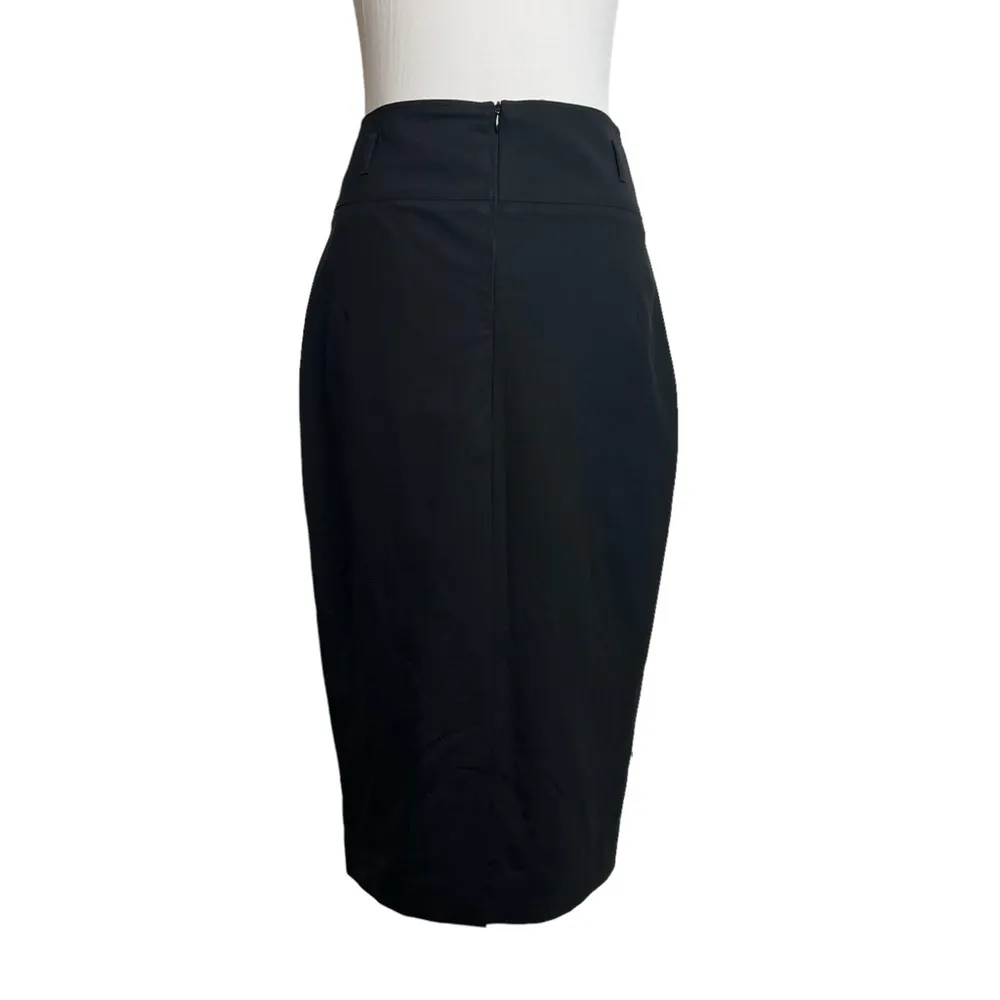 Burberry black pencil skirt Sz 8 - Image 2