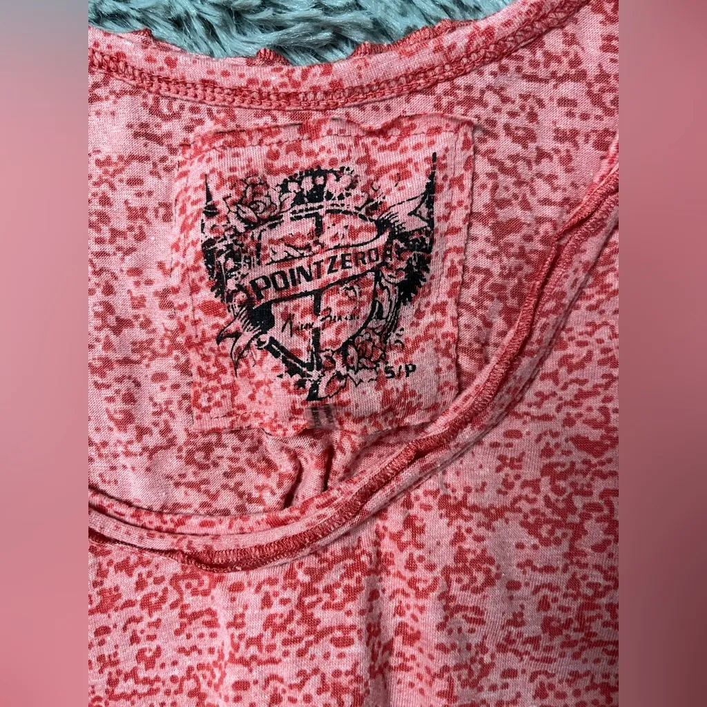 Point Zero Women’s Tank Top Size Small Red - Image 4