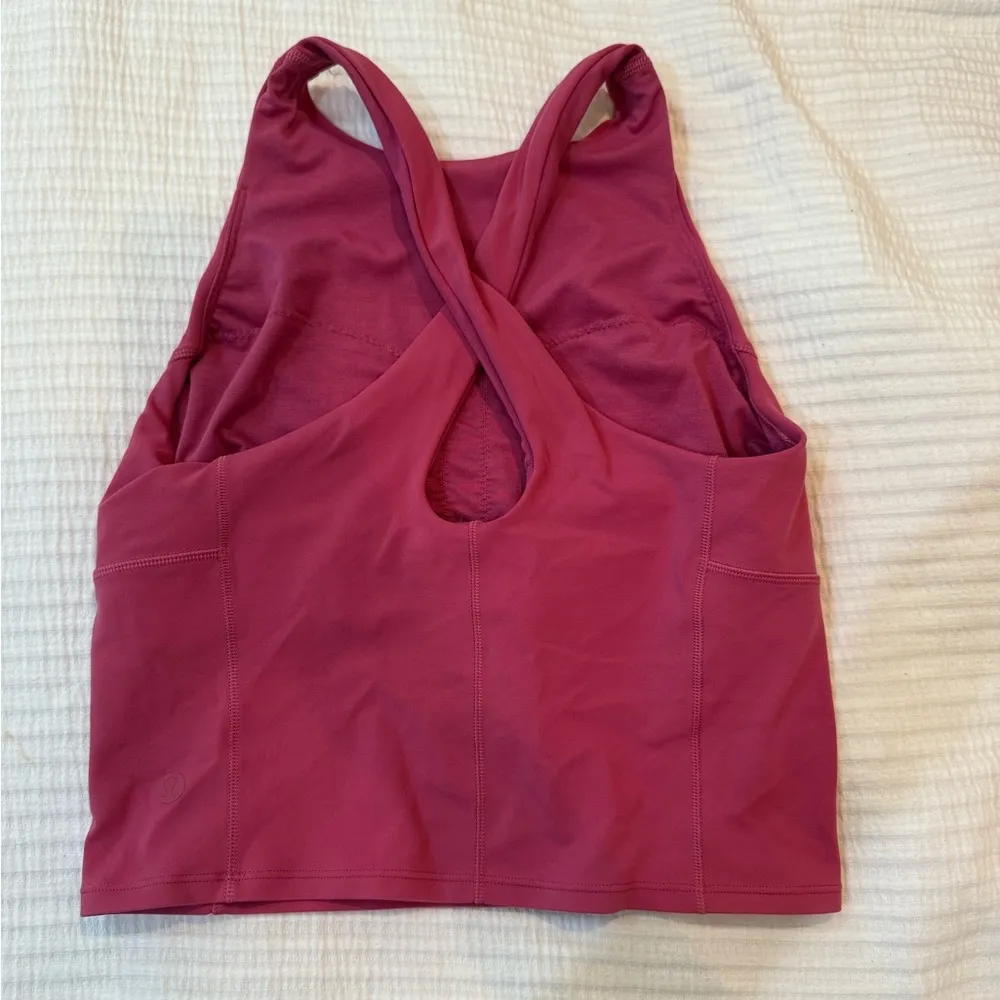 Lululemon Athletica pink lychee Tank Top - Image 5