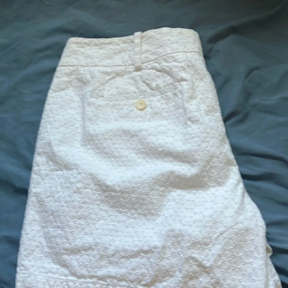 Talbots: White Eyelet Shorts- Tailored Fit- 10 - Image 12
