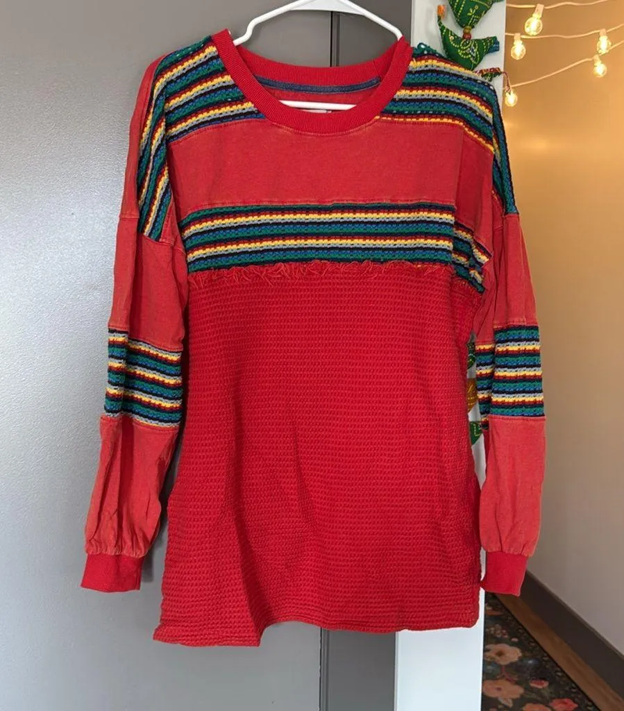 NWOT URBAN OUFTFITTERS BDG Apollo oversized embroidered long sleeve tee - Image 5