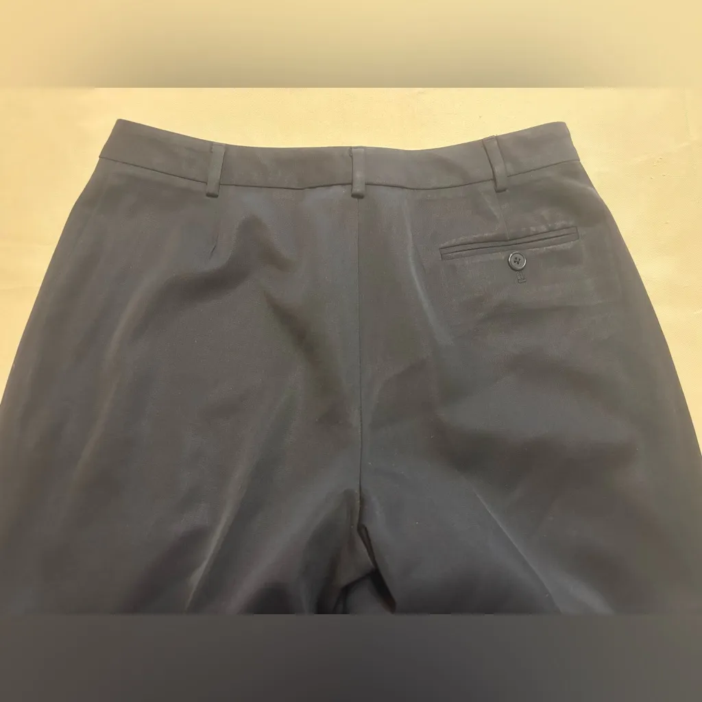 Brooks Brothers Dress Pants Womens 6P 100% Wool Black Fully Lined Trouser Office - Image 10