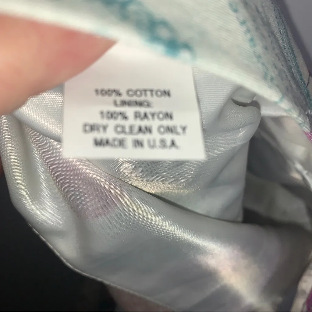 Siri 6 Fit N Flair Sleeveless Dress Floralbird Print CP4029‎ Pink - Image 7