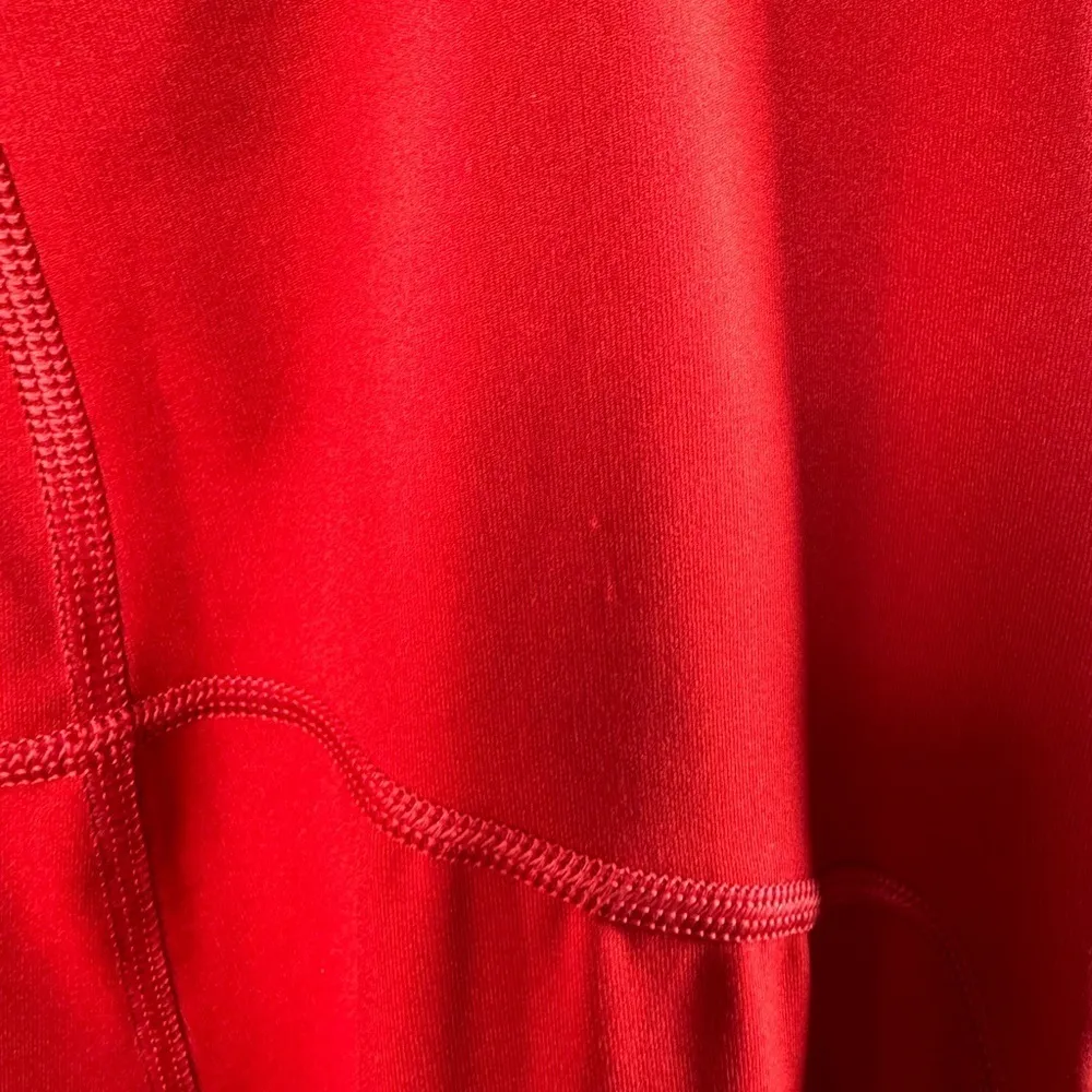 Free People Movement Cut Out Cropped Exercise Jumpsuit in‎ Red Size Small - Image 7