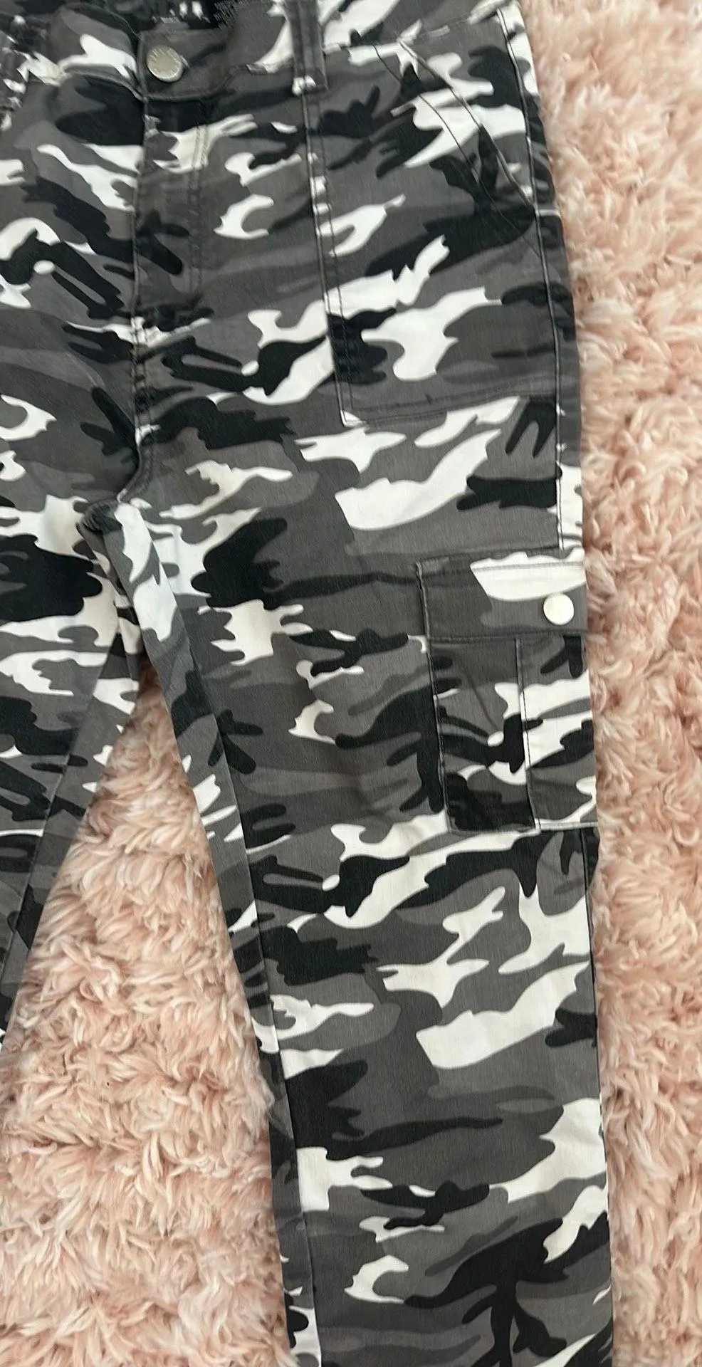 Camouflage Cargo Pants Size 12 - Image 2