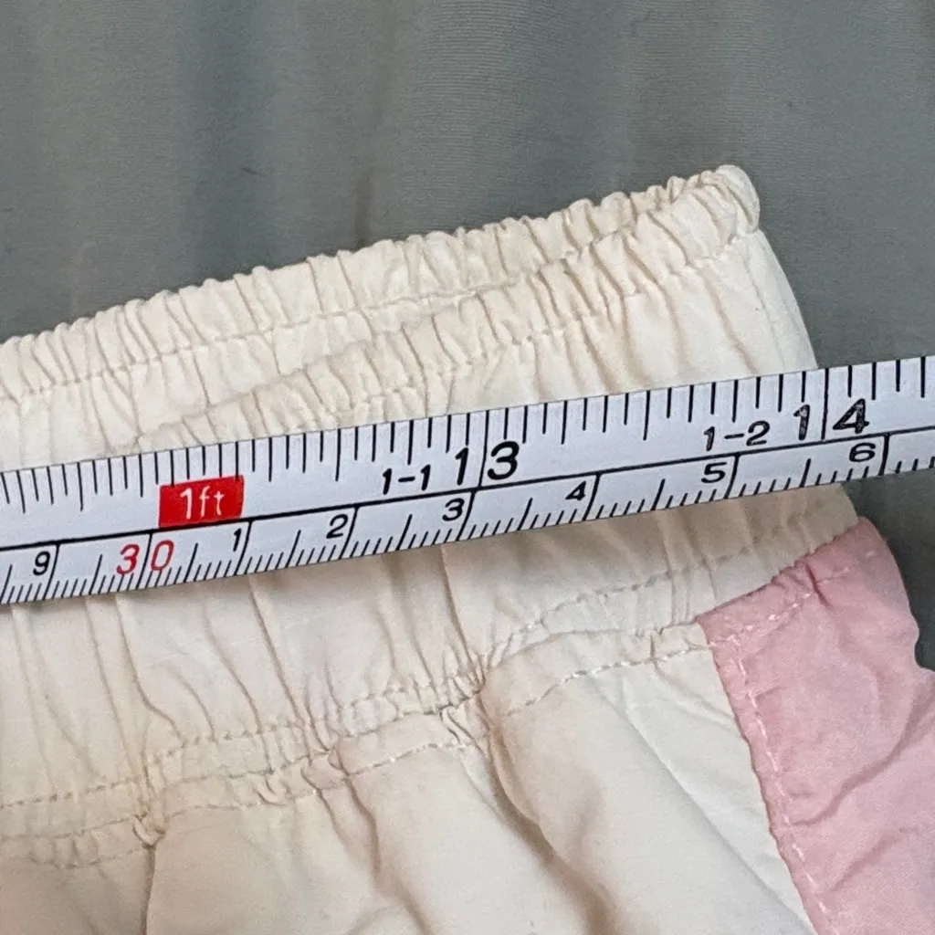 Free People Movement Champ Is Here Cream Checkered Pants Size Small‎ EUC - Image 5