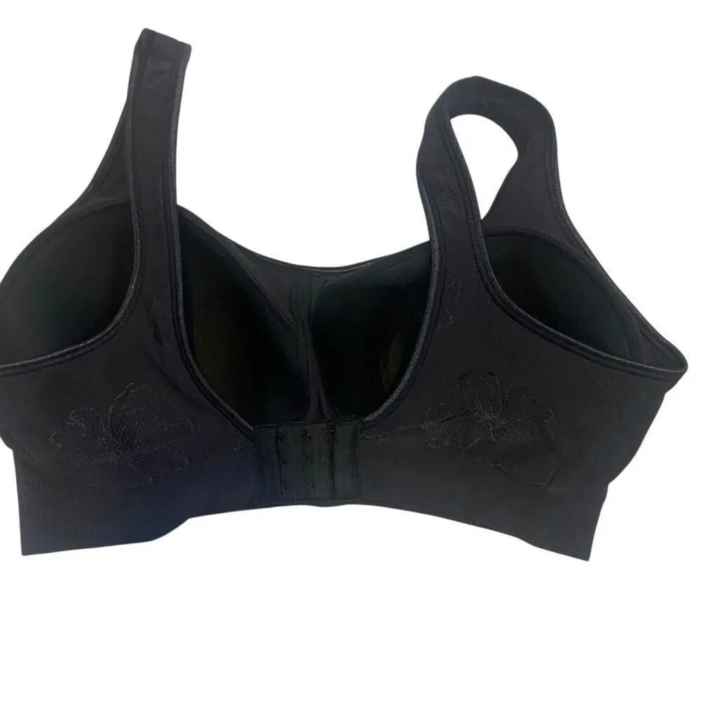Bali black size 2XL embossed Tshirt bra - Image 3