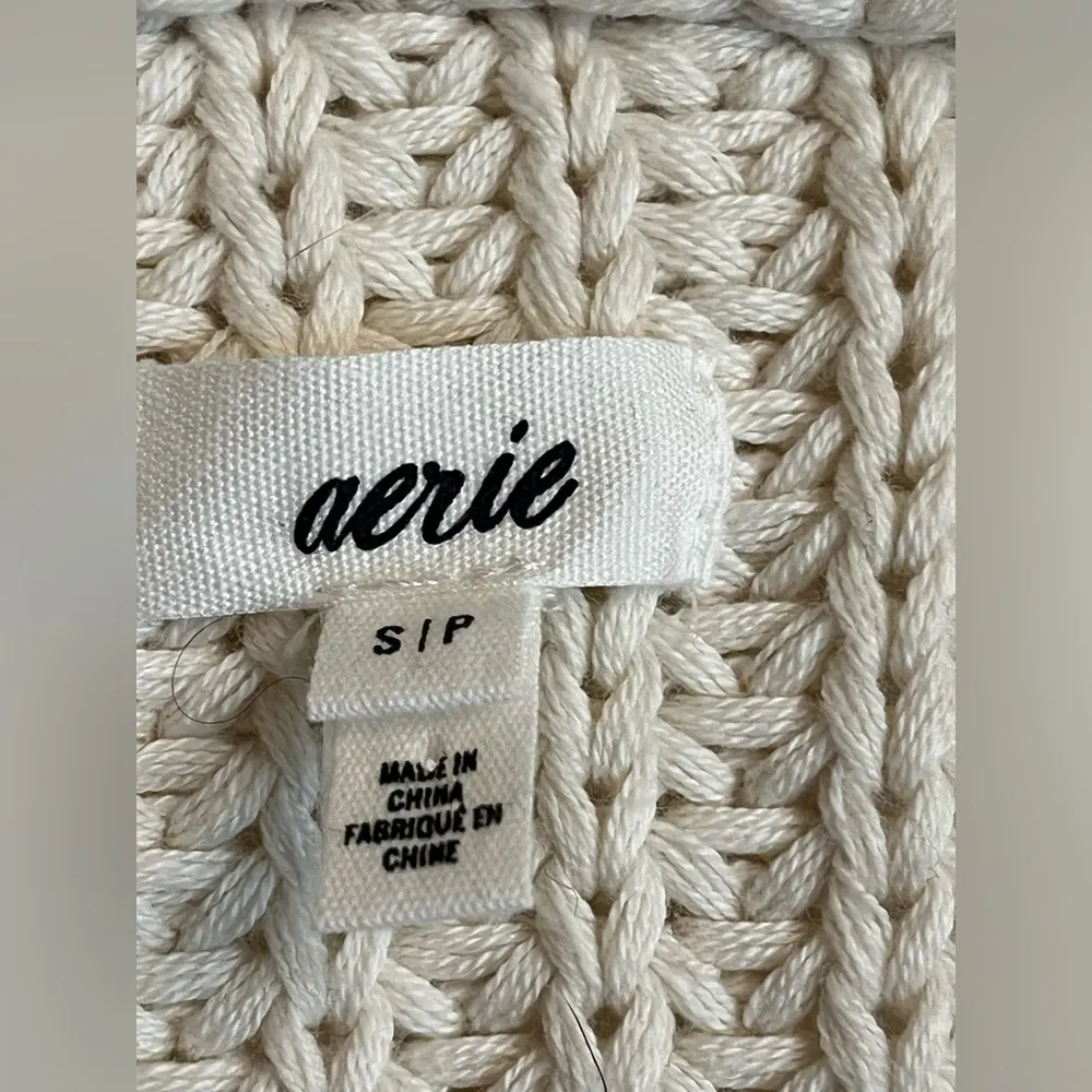 Aerie double zip copped cardigan NWOT - Image 5