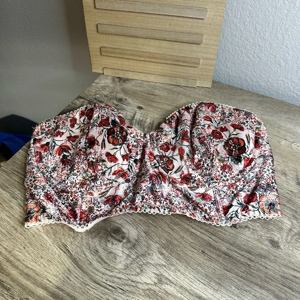 Victoria’s Secret Women’s 34DD Floral Dream Angels Corset Bra - Image 2