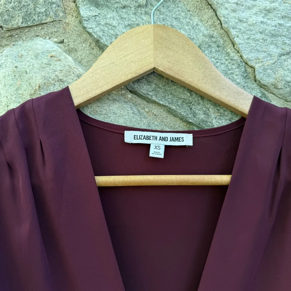 Elizabeth and James Sheer Layla Bell Sleeve Blouse - Image 5