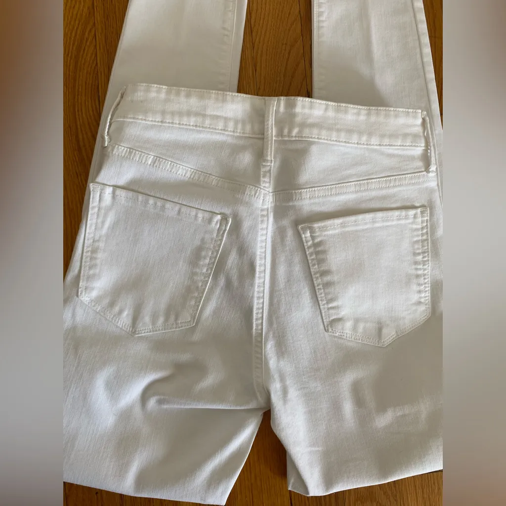 Lucky Brand Bridgette High Rise Skinny Jeans White Size 4/27 - Image 10