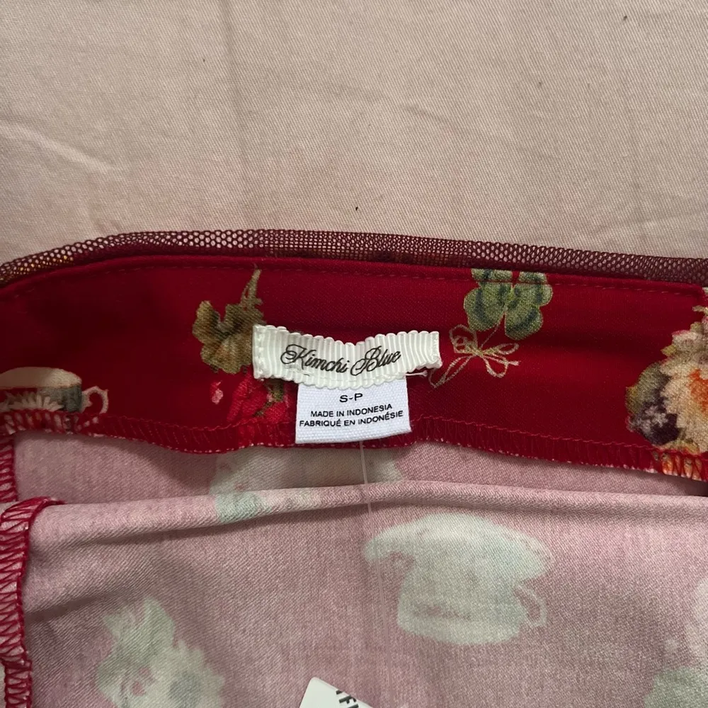 Kimchi Blue Red Floral Dress - Image 2