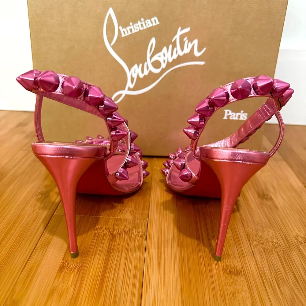 Christian Louboutin Spikita Strap Sandals - Image 4