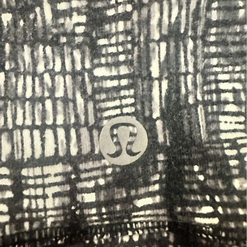 Lululemon Its Rulu Run Long Sleeve Shirt Lino Slide Alpine White Black 12 - Image 10