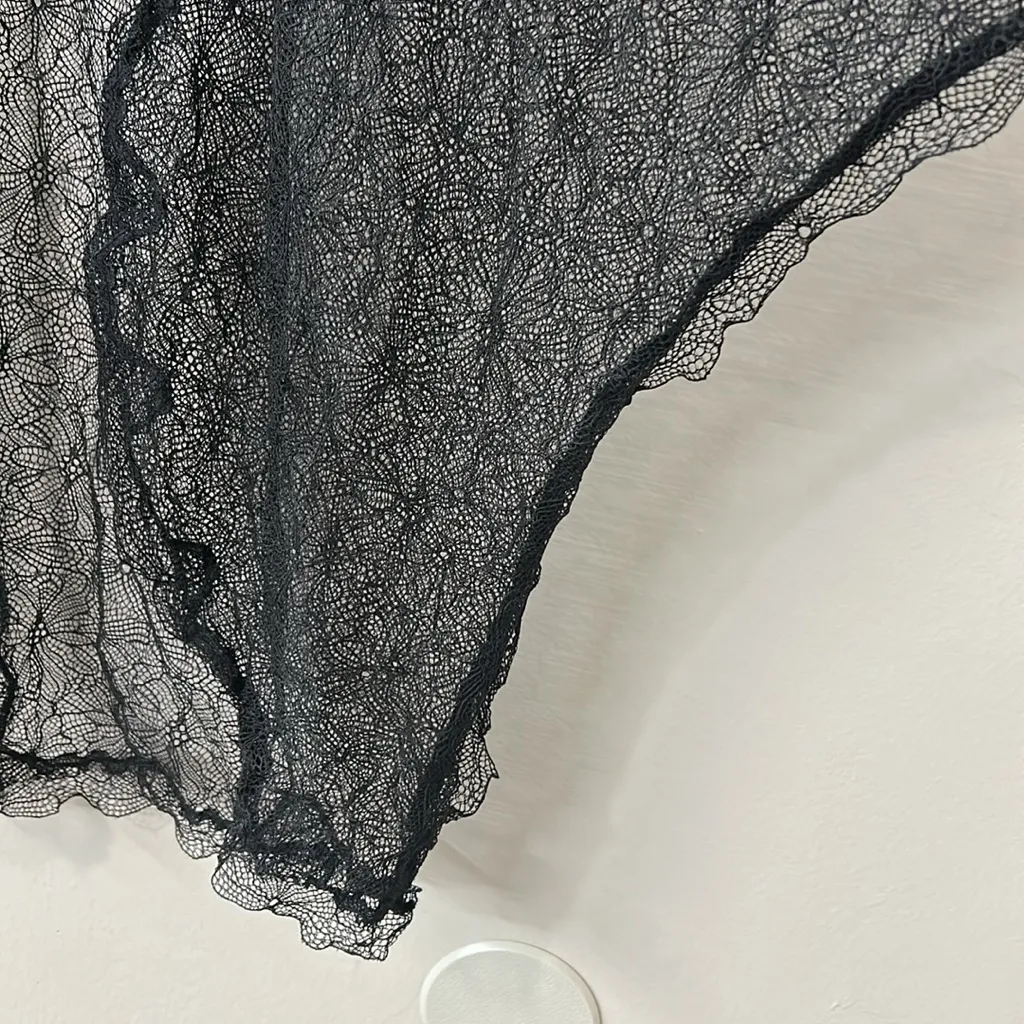 Victoria Secret Long Sleeve Black Lace Cardigan - Image 6